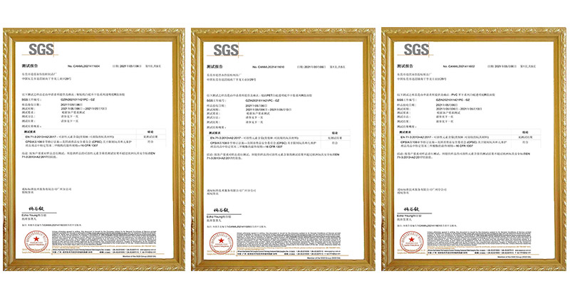 YUNGCHI certificates
